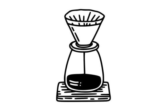 Coffee Driper – A Versatile Graphic for Website and Editorial Use