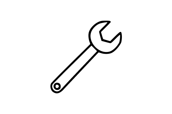 Crescent Wrench Line Art Clip Art Review