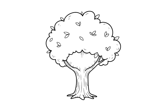 Deciduous Tree Clip Art: Premium Graphics & Illustrations for Local Brands