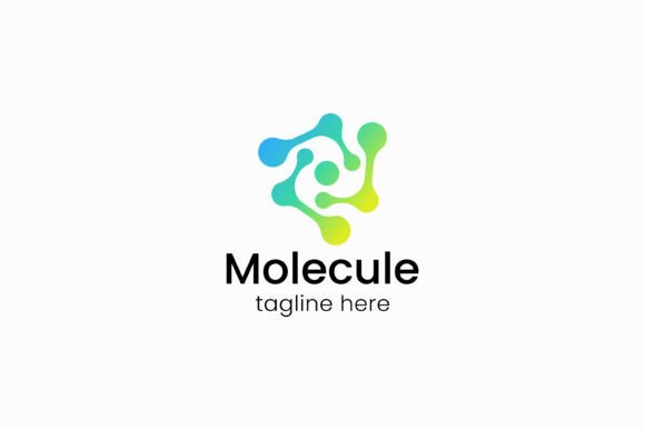 Molecular Science Logo Tech Lab Medical Graphics & Logo Templates