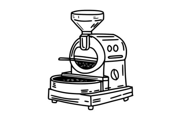Roasting Machine: A Versatile Graphic Design Asset for Branding