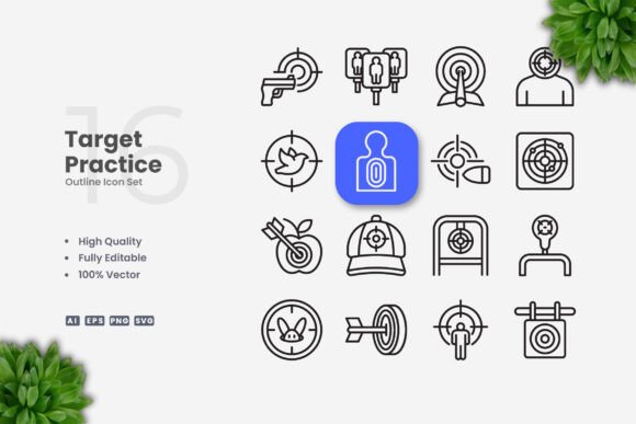 Target Practice Icons Review for Embroidery Projects
